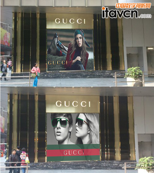 品味意大利顶级时尚,利亚德LED显示屏助力Gucci旗舰店